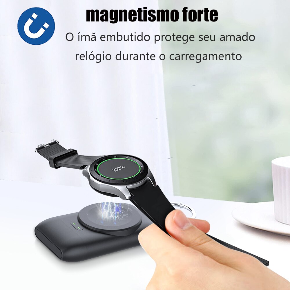 Carregador sem fio para Samsung Galaxy Watch 5 4 3. - SKILL-SELL