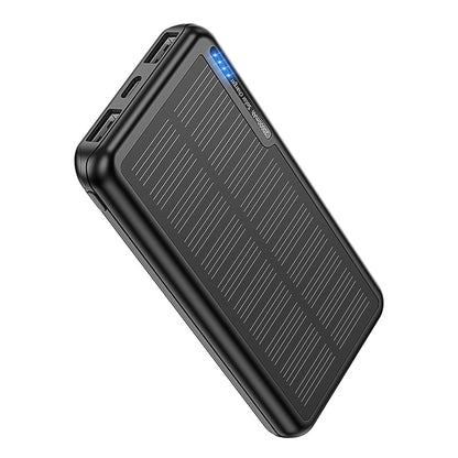 KUULAA 20000mAh Solar Power Bank Fast Charging External Battery Outdoor Portable Phone Charger For Xiaomi iPhone 14 13 12 11 Pro - SKILL-SELL