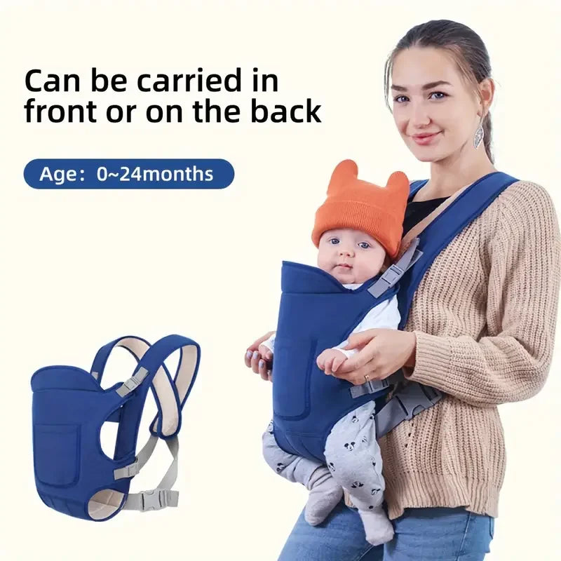 Carregador de bebê Sling versátil para todas as estações Multifuncional Ombro Baby Carrier Quatro Métodos de Transporte Frente E Costas