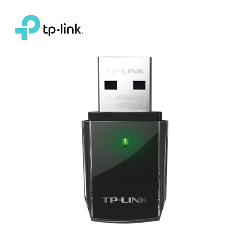 TP-Link Wifi Adapter 600Mbps Wireless Network Card IEEE802.11ac 2.4G 5G Dual Band USB Wifi Antenna Adapter for Desktop Laptop - SKILL-SELL