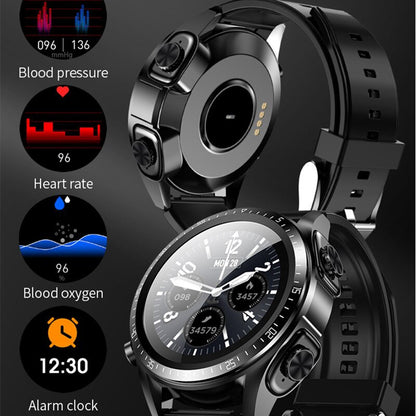 Smart Watch JM03 Bluetooth Headset Earphone TWS Two in One HIFI Stereo Wireless Sports Tracke Music Play Smartwatch Fashion - SKILL-SELL